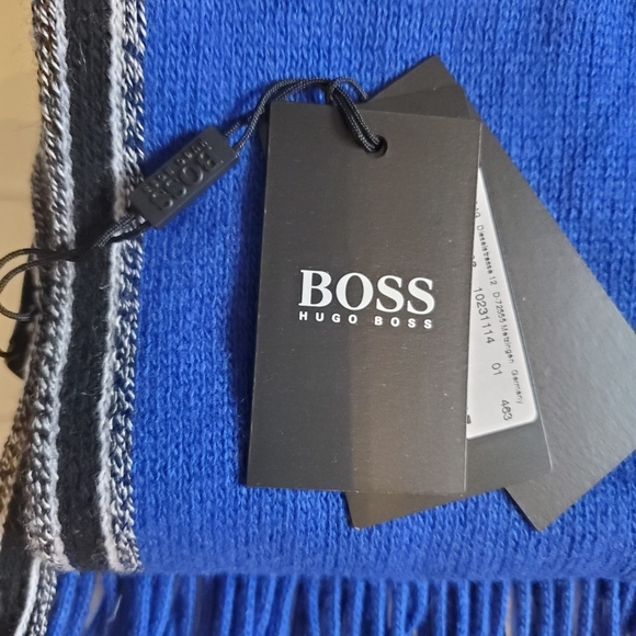 Boss Hugo Boss Men's Wool Blend Scarf - Picture 3 of 6